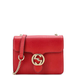 Gucci Interlocking Shoulder Bag Leather #244906G71B